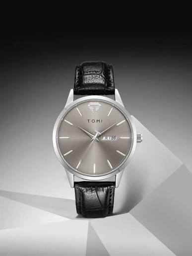 TOMI T-045 Men’s Business Luxury Watch – Day/Date Display – Quartz Movement