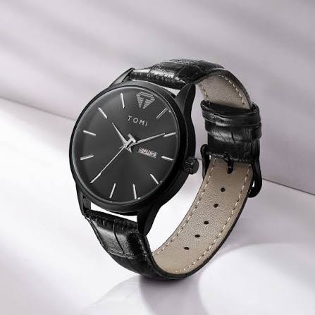 TOMI T-045 Men’s Business Luxury Watch – Day/Date Display – Quartz Movement